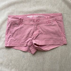Mossimo Pink Low Rise Shorts SZ 6